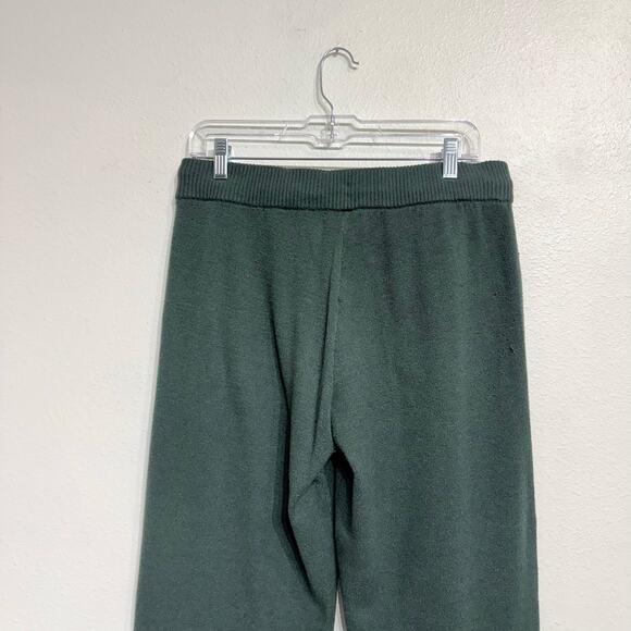 Soma Green Knit Jogger Lounge Pull On Pants Sz M - Picture 9 of 13